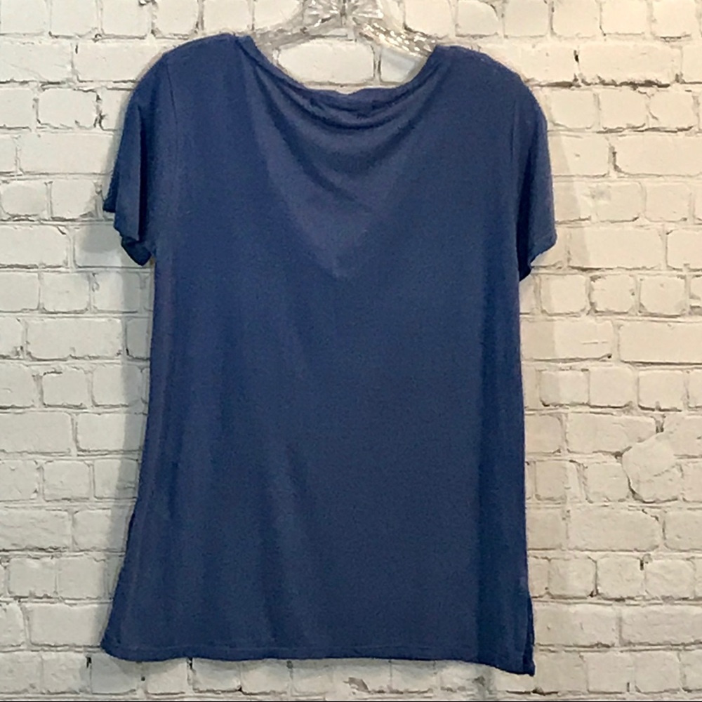 Urban Outfitters Proj. Social T T-shirt blue sz S - Picture 6 of 7